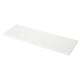 KASKER Plan de travail sur mesure, blanc/gris clair marbré/quartz, 1 m²x2.0 cm