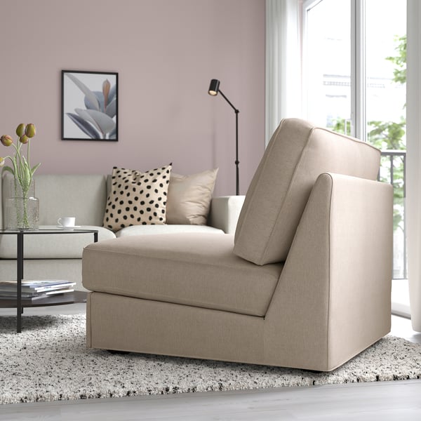 KIVIK Canapé convertible 1 place, Tallmyra beige