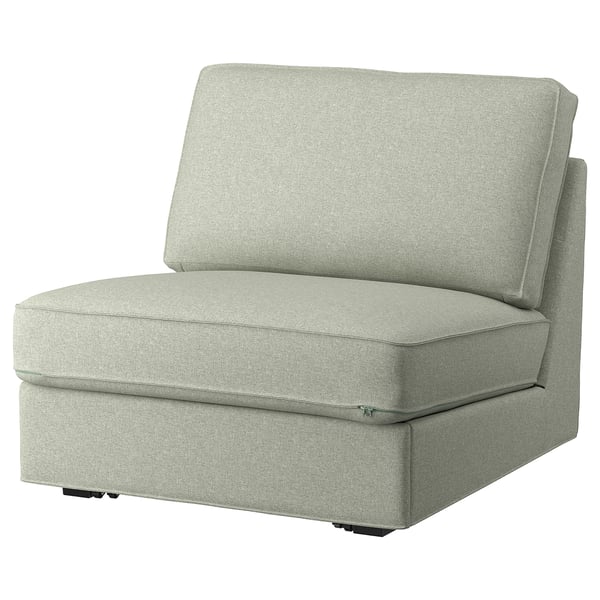 KIVIK Housse pour convertible 1 place, Gunnared vert clair