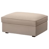KIVIK Housse pr repose-pieds av rgt, Tallmyra beige