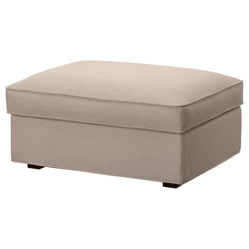 KIVIK Housse pr repose-pieds av rgt, Tallmyra beige