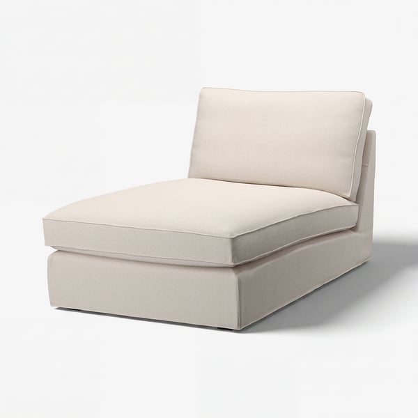 KIVIK Méridienne, Tresund beige clair