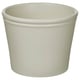 KÖRSBÄRSBJÖRK Cache-pot, beige-gris clair, 12 cm