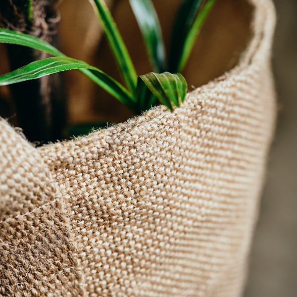 KOMPISHÄNG Cache-pot, jute, 32 cm