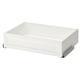KOMPLEMENT Tiroir avec face encadrée, blanc, 75x58 cm