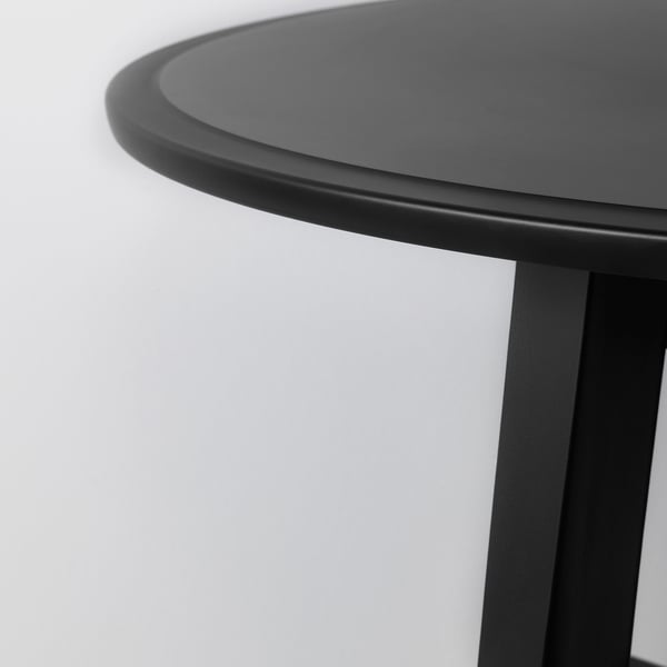 KRAGSTA Table basse, noir, 90 cm