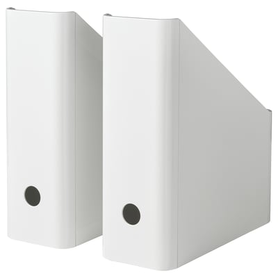 KUGGIS Range-revues, blanc