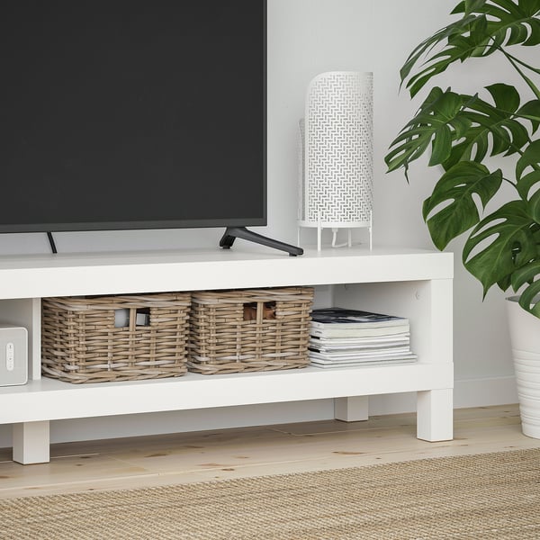 LACK Banc TV, blanc, 160x35x36 cm