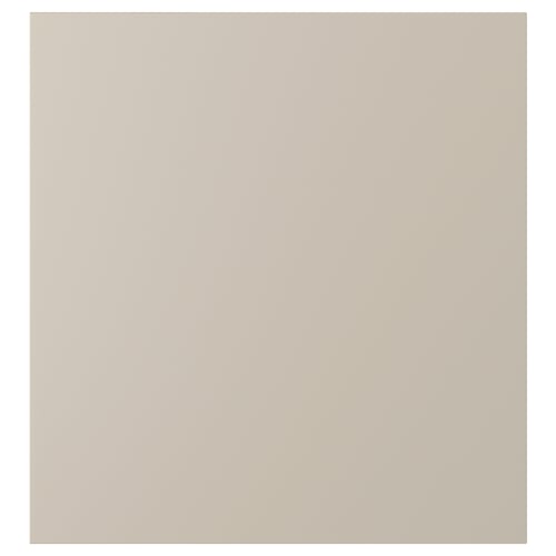 LAPPVIKEN Porte, beige-gris clair, 60x64 cm