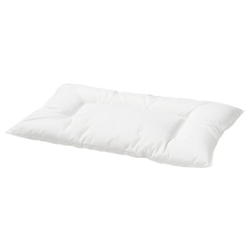 LEN Oreiller pour lit bébé, blanc, 35x55 cm
