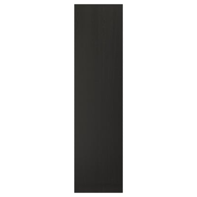 LERHYTTAN Panneau latéral de finition, teinté noir, 62x240 cm