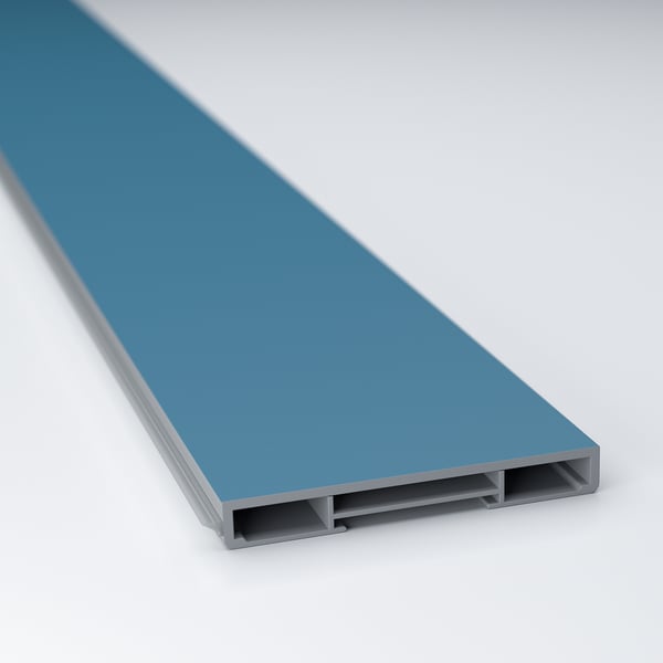 LERHYTTAN Plinthe, bleu, 220x8 cm
