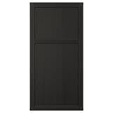 LERHYTTAN Porte, teinté noir, 60x120 cm