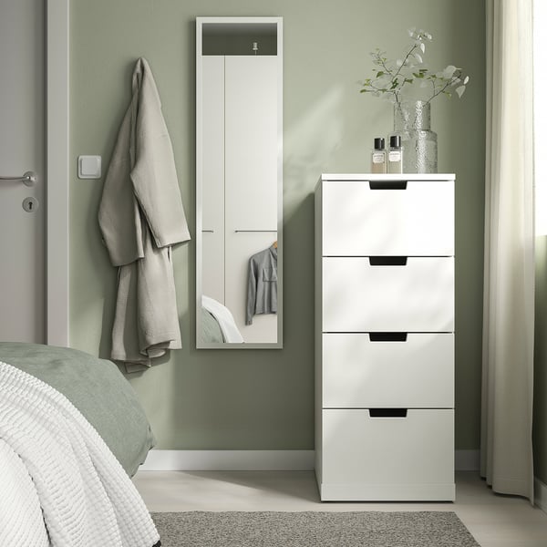 LILJETRÄD Miroir, blanc, 30x115 cm