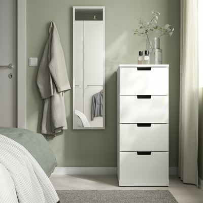 LILJETRÄD Miroir, blanc, 30x115 cm