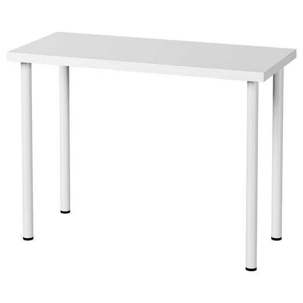 LINNMON / ADILS Table, blanc, 100x45 cm