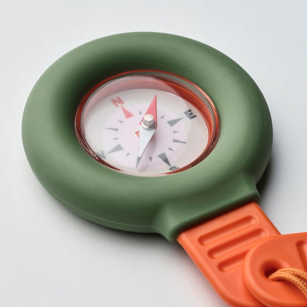 MAJBAGGE Accessoires observation nature, 3p, vert/orange
