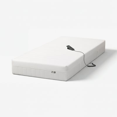 MAJSKÄR Matelas en mousse, réglable/électrique, 90x200 cm