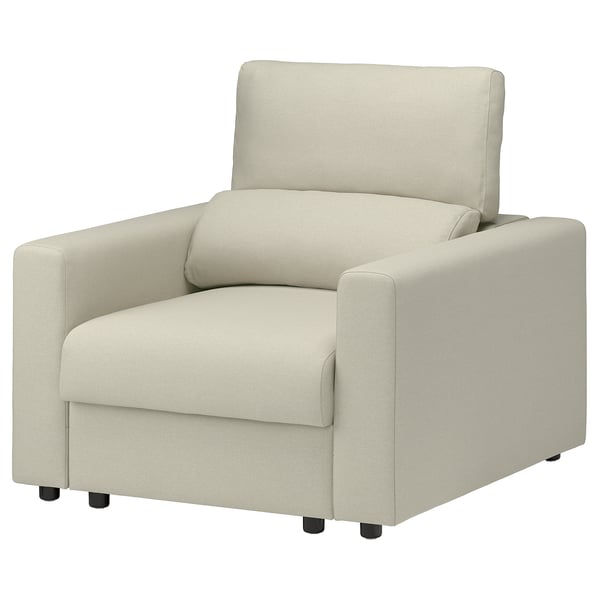 MALMKÖPING Fauteuil, Tibbleby beige clair