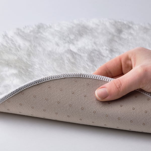MALÖRTSMOTT Carreau de chaise, blanc, 32 cm