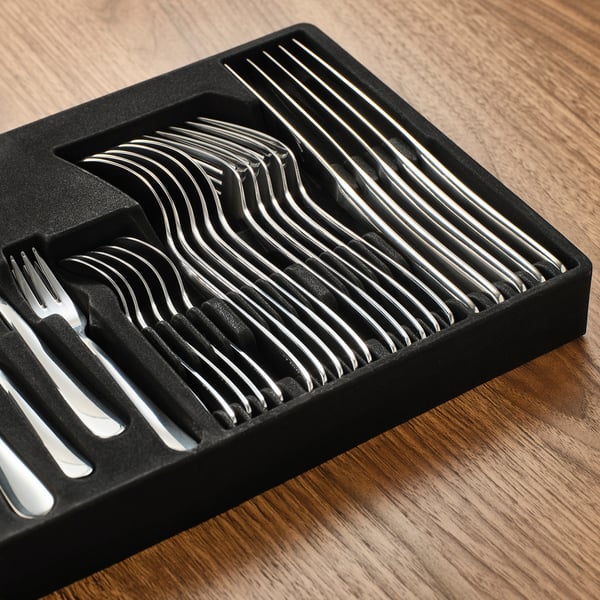 MARTORP Couverts, 30 pièces, acier inoxydable