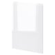 METOD 1 façade pour lave-vaisselle, Voxtorp brillant/blanc, 60 cm