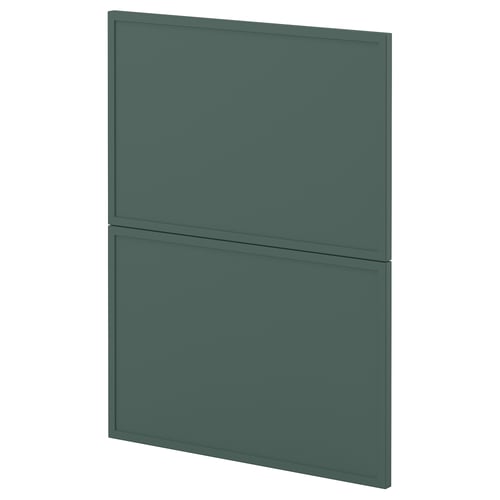 METOD 2 faces pr lave-vaisselle, Aspudden gris-vert foncé, 60 cm