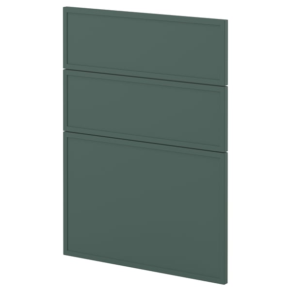 METOD 3 faces pr lave-vaisselle, Aspudden gris-vert foncé, 60 cm