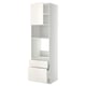 METOD / MAXIMERA Élément haut pr appareils encastrés, blanc/Veddinge blanc, 60x60x220 cm