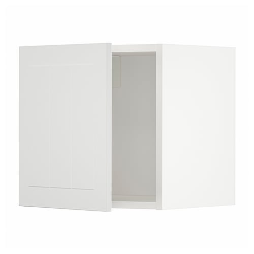 METOD Rangement mural, blanc/Stensund blanc, 40x40 cm