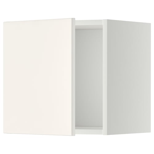 METOD Rangement mural, blanc/Veddinge blanc, 40x40 cm