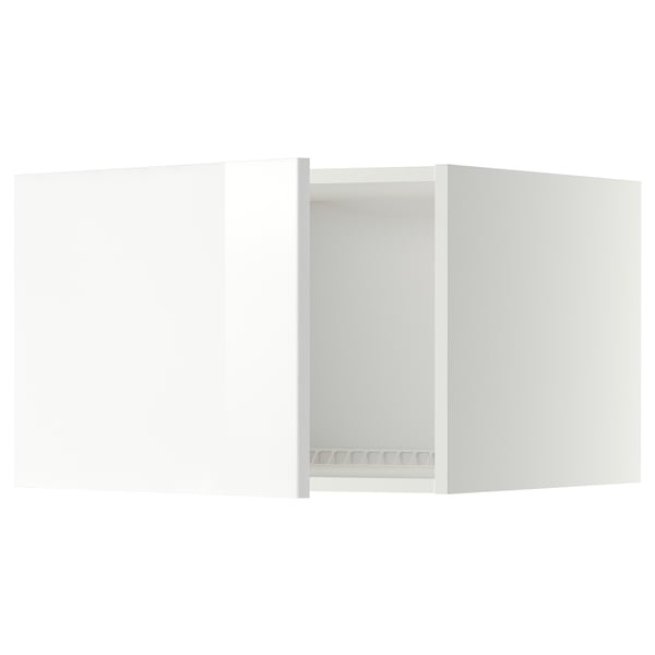 METOD Surmeuble réfr/cong, blanc/Ringhult blanc, 60x40 cm