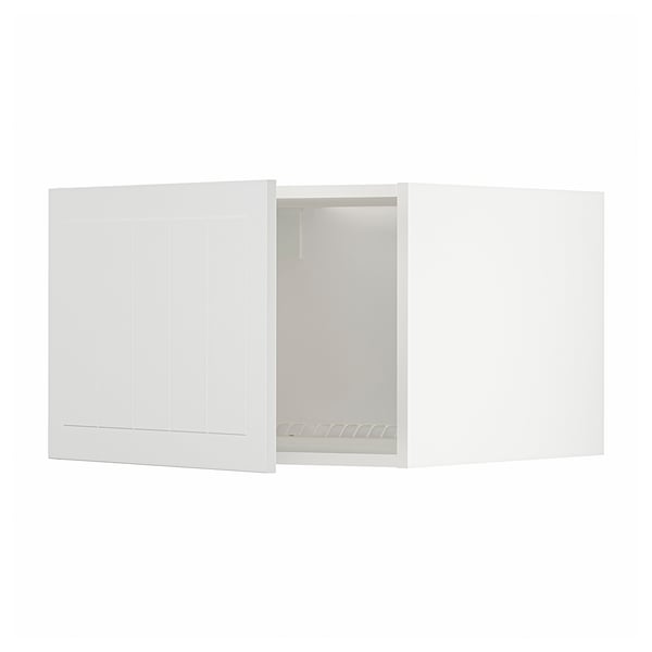 METOD Surmeuble réfr/cong, blanc/Stensund blanc, 60x40 cm
