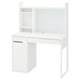 MICKE Bureau, blanc, 105x50 cm