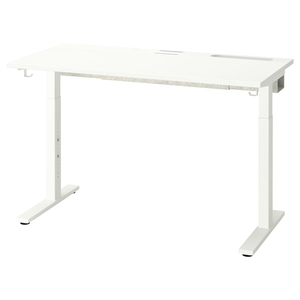 MITTZON Bureau, blanc, 120x60 cm