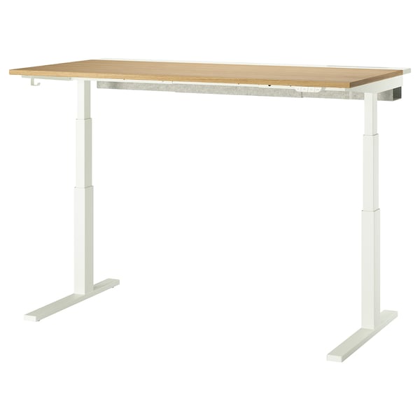 MITTZON Plateau de table, plaqué chêne, 160x68 cm