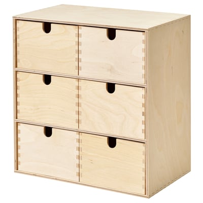MOPPE Mini-commode, contreplaqué de bouleau, 31x18x32 cm