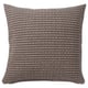 MOROTSMOTT Housse de coussin, gris-beige/anthracite, 50x50 cm