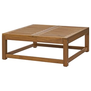 NÄMMARÖ Module siège canapé modulable, ext, teinté brun clair, 81x81 cm