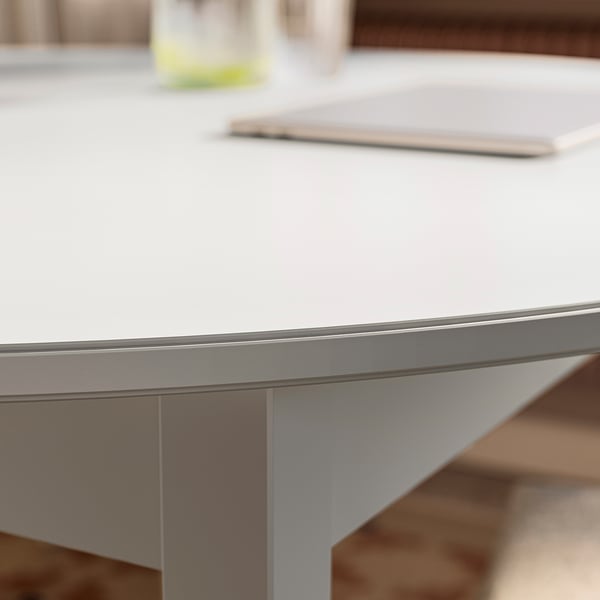 NÄSINGE Table, blanc, 120 cm
