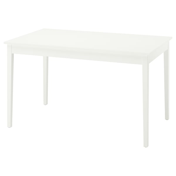 NÄSINGE Table extensible, blanc, 130/190x80 cm