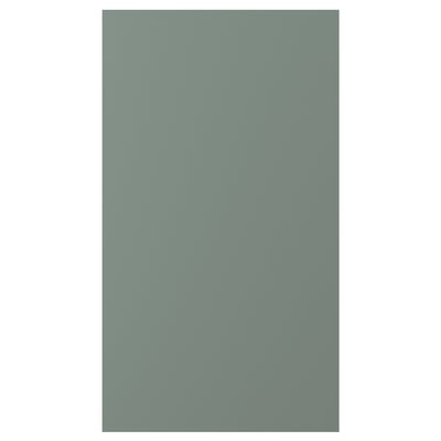 NICKEBO Façade pour lave-vaisselle, mat gris vert, 45x80 cm