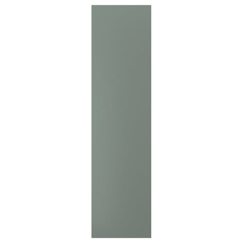 NICKEBO Panneau latéral de finition, mat gris vert, 62x240 cm