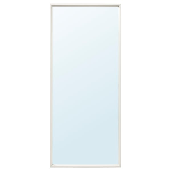 NISSEDAL Miroir, blanc, 65x150 cm