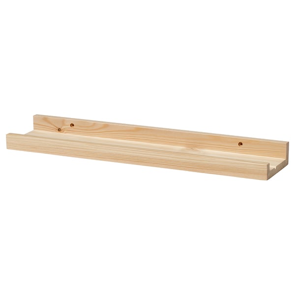 NORDHÄGG Tablette pour photos, pin, 45 cm