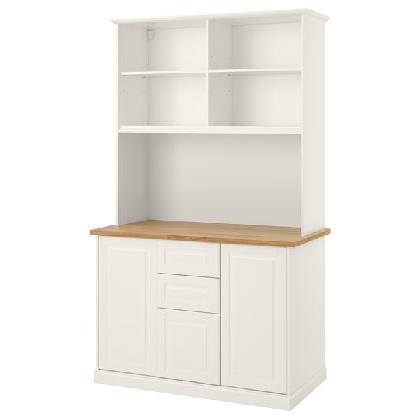 ÖNNERUP Kitchenette, blanc cassé, 130x64x219 cm