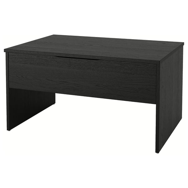 ÖSTAVALL Table basse réglable, noir, 90 cm