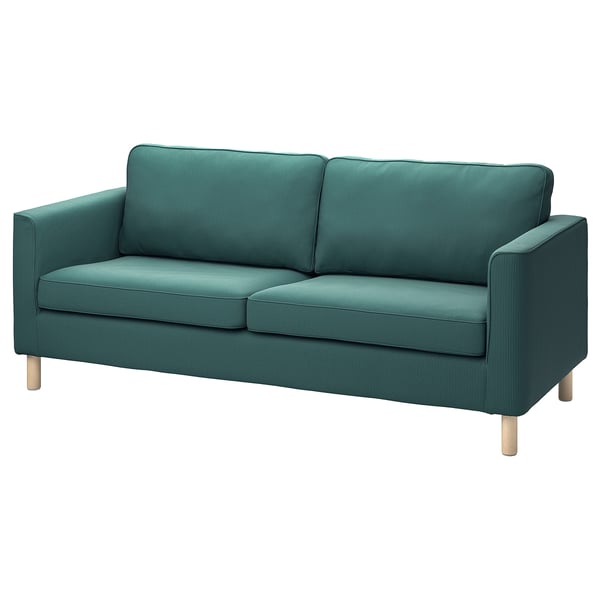 PÄRUP Housse canapé 3 pl, Kelinge gris turquoise