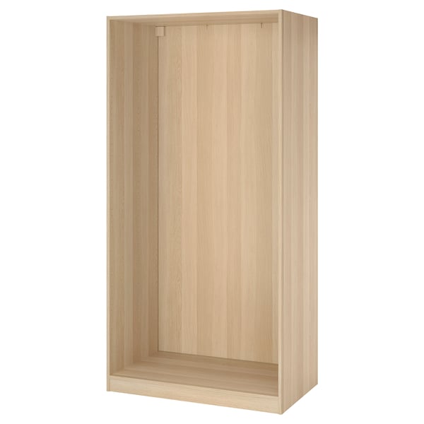 PAX Caisson d'armoire, effet chêne blanchi, 100x58x201 cm