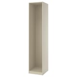 PAX Caisson d'armoire, gris-beige, 50x58x236 cm